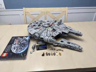 Lego 75192 Ucs Star Wars Millennium Falcon Complete With Minifigs
