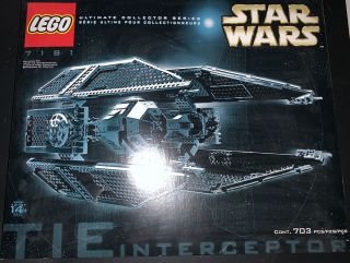 Lego 7181 Ucs Ultimate Collector Series Star Wars Tie Interceptor (&)
