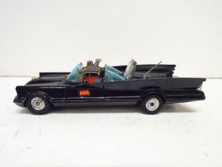 Corgi 267 Batmobile 1976 Whizz Wheel Version With Batman Exc Unboxed (c412)