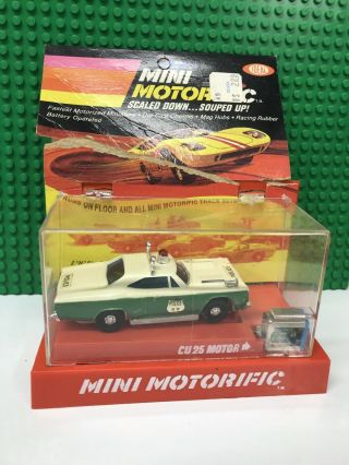 Ideal Mini Motorific Police Car With Chassis And Motor