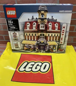 Lego (10182) - Cafe Corner - Modular Series - In Factory Box W/ Bag