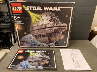 Lego Star Wars Death Star Ii 10143 Box And Instructions - ——read