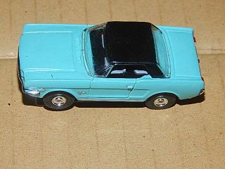 Ho Scale Vintage Tjet Ford Mustang Coupe Slot Car