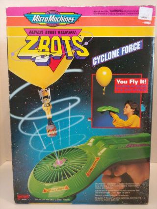 Vintage Rare Zbots Micro Machines Cyclone Force Galoob 65760 1992