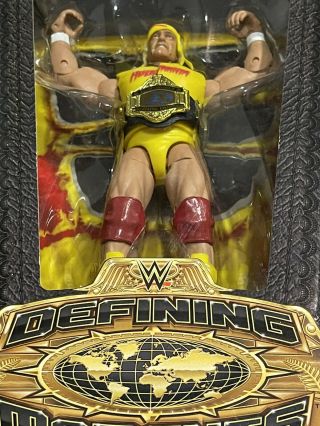 Wwe Mattel Defining Moments Hulk Hogan Elite Figure Hulkamaina Rules