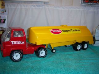 Tonka Tanker Semi - Truck 1978 2635 Good Old Toy 26 1/2 " Long