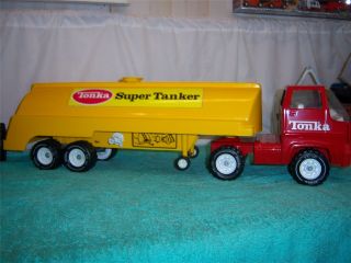 Tonka Tanker Semi - Truck 1978 2635 Good old Toy 26 1/2 