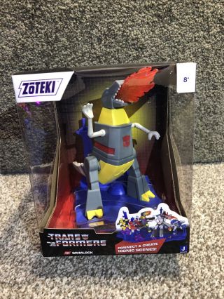 Jazwares Zoteki G1 Transformers Grimlock Statue Nib Create And Connect