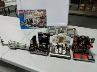 Lego Star Wars Cloud City (10123) ;,  No Box; Booklet & Minifigures