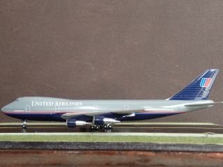 1/400 Sma United 747 B747 - 100 N156ua Like Aeroclassics Seattle Bigbird Craftsman