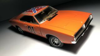 Dukes Of Hazzard 1:18 Custom Made 1969 Dodge Charger General Lee Erlt/highway61