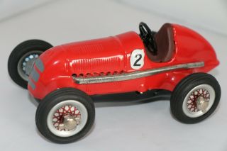 Schuco Studio 1050 Red Mercedes Grand Prix Racer 1936 & Key Germany