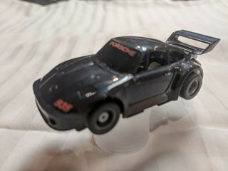 Tyco Porsche 935 Slot Car Black With Red Lettering