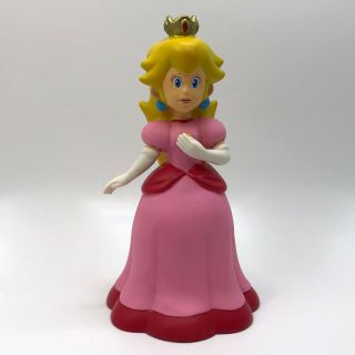 Mario Bros.  Princess Peach Vinyl Figure Plastic Toy Doll 9 "
