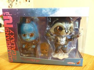 Cosbaby Style - Guardians Of The Galaxy - Yondu,  Rocket,  Baby Groot 3 Pack