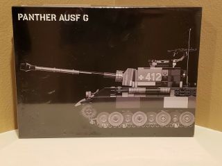 LEGO Brickmania BKM2281 German Panther Ausf G WWII Medium Tank 2