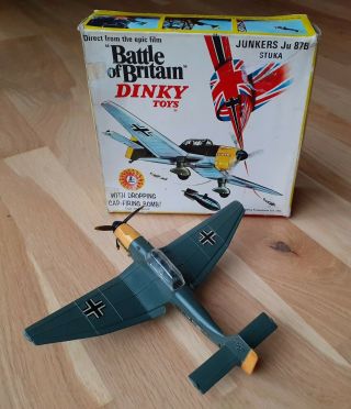 Dinky Airplane Battle Of Britain Junkers Ju87bstuka 721 Vnm Model Goodplus Box