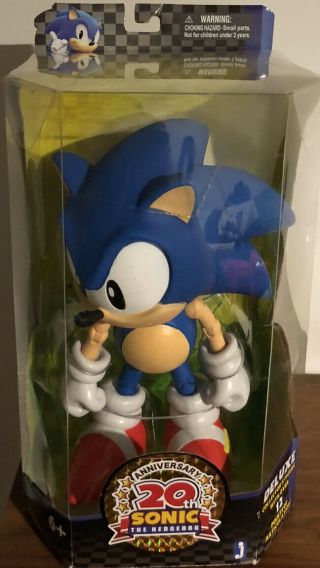 20th Anniversary Sonic The Hedgehog 1991 Deluxe Collectors Figure
