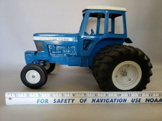 Vintage Large Scale Die Cast 1980s Ertl Ford Tw - 20 Dual Back Wheels Tractor