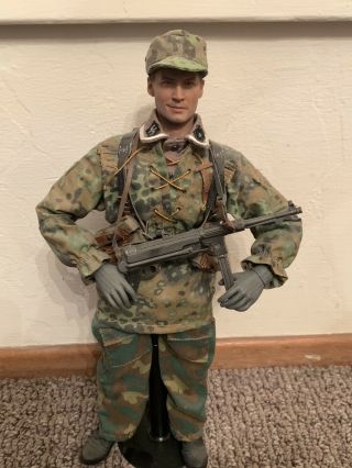 1/6th Scale Custom Dragon/did German Waffen Ss Nco Action Figure