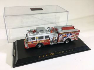 Code 3 Fdny York Fire Seagrave Rescue Squad 61 911 Never Forget Truck Ds68