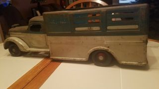 Buddy L Delivery Truck 1930s,  Art Deco Swept Back Body,