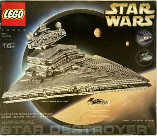 Retired Lego Star Wars Imperial Star Destroyer 10030 Please Read