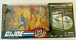G.  I Joe 25th Anniversary Dvd Battle Pack Mass Device Hasbro