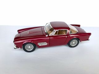 Hotwheels Elite Ferrari 410 Superamerica Maroon 1/18 Scale Model Car Read Desc.