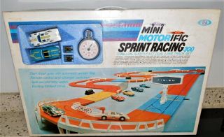 Ideal Mini Motorific Sprint Racing 300 Dual Lane Track Set