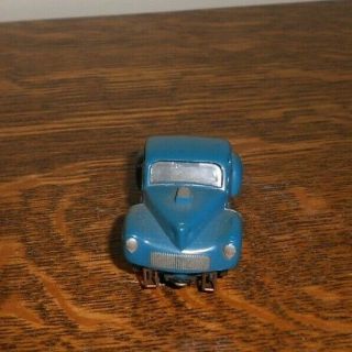 Vintage Aurora Blue Willys / T Jet - vibrator H O Slot Cars 2