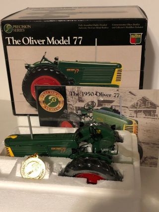 Ertl Precision Series 1/16 Scale The Oliver Model Row Crop 77 Tractor Lnib