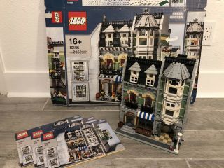 Lego Creator Green Grocer (10185) Box And Instructions 99 Complete