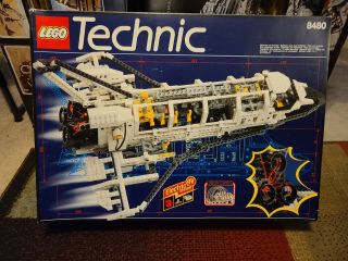Lego Technic Space Shuttle 8480 Open Box