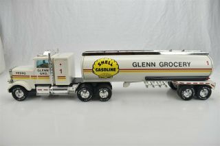 Nylint Shell Gasoline Glenn Grocery White Tanker Transport Steel Truck 315 3