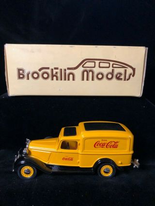 Boxed Brooklin Lansdowne Coke Cola 1936 Dodge Delivery Van Diecast Model 1/43