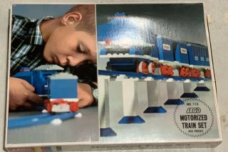 Lego 113 Motorized Train Set 1966 Vintage Holy Grail Extremely Rare Find