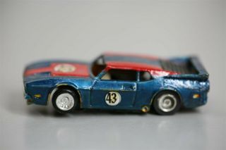 Tyco Slot Car Custom Painted Richard Petty Nascar Slot Car Body