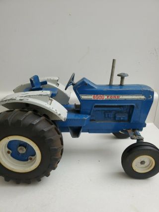 VINTAGE ERTL FORD 8000 TOY TRACTOR 1/12 scale 3