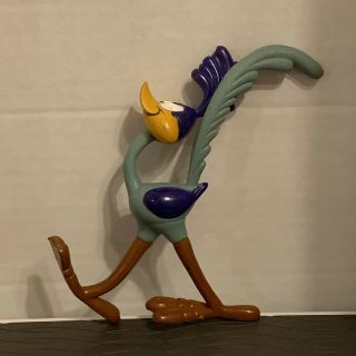 Vintage 90s Warner Bros Road Runner Looney Tunes Bendy Figure