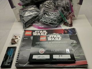 Lego 10179 Star Wars Limited First Edition Ucs Millennium Falcon W/ Certificate
