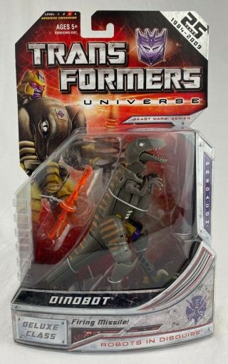 Hasbro Transformers: Universe Dinobot Action Figure - 25th Anniversary - Nib