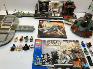 Lego Star Wars Cloud City (10123) Plus Bonus Slave 1 (6209) Complete