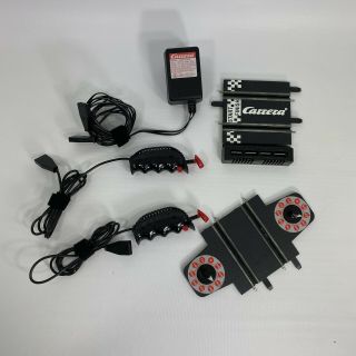 Carrera Go 1:43 Scale Slot Car Hand Controllers,  Power Pack & Terminal Track