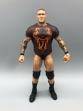 Wwe Mattel Elite Series 12 Randy Orton Wrestling Figure W/ Shirt Rko Wwf