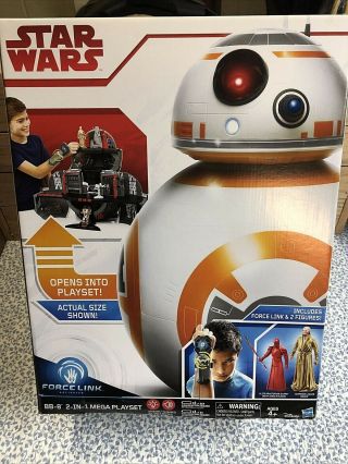 Force Link Figures And Star Wars Force Link Bb - 8 2 - In - 1 Mega Playset -