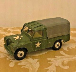 Corgi Toys No.  357 Land Rover 109 " W.  B.  Military Transport
