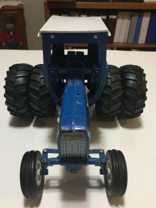 Vintage ERTL 1974 Ford 9600 Tractor W Cab 1/12 scale 3