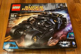 Lego Batman Dc Comics Heroes The Tumbler Set 76023 Nisb Rare