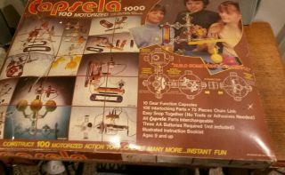 Capsela 1000 Toy Motorized Land Water Toy Vintage Science 1978 Issued